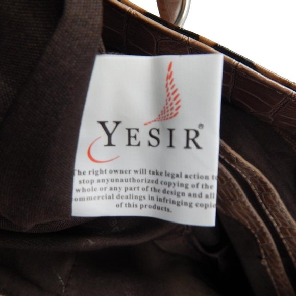 Yesir Bags Leopard Print Western Handbag Womens NW - Picture 9 of 10